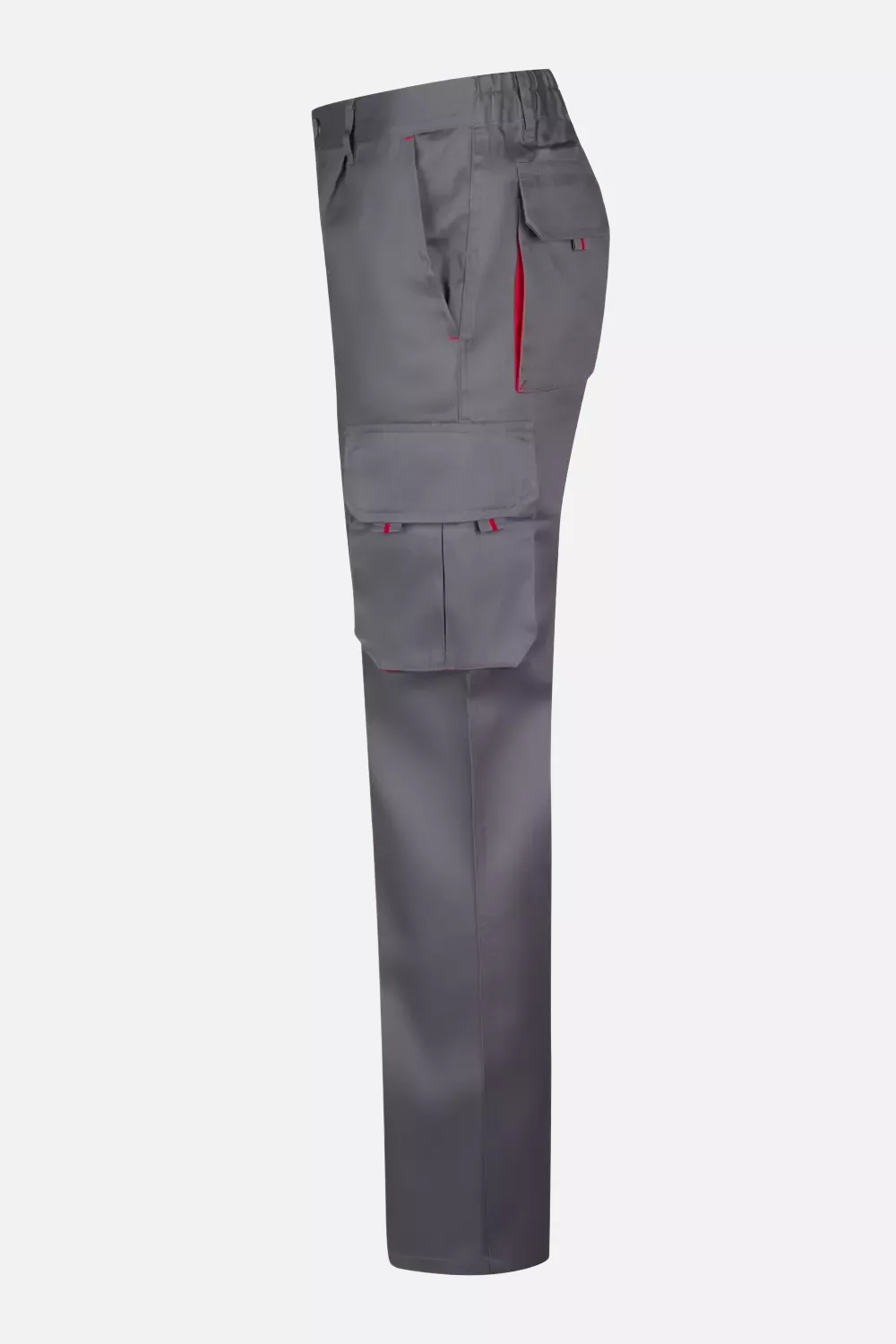 Velilla 103004-08-12, Work Trousers, Grey/Red, image 3