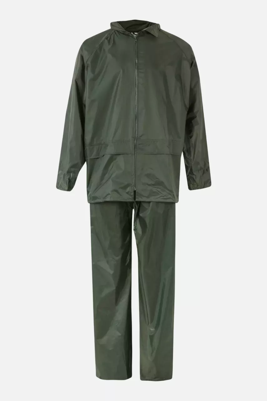 Velilla 195-02, Rain Suit, Green, image 1, gallery thumbnail