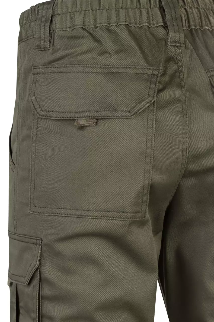 Velilla 103002S-03, Work Trousers, Khaki Green, image 5, gallery thumbnail