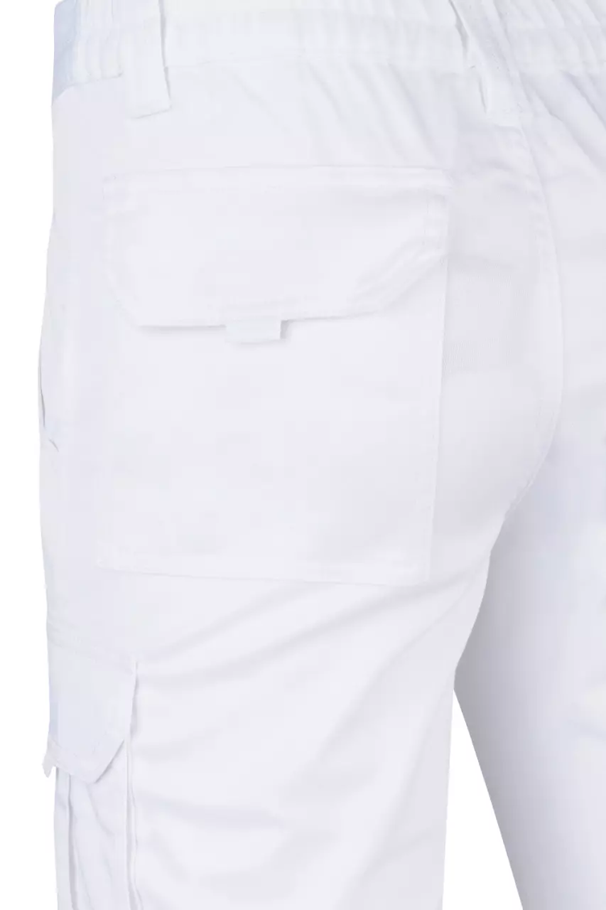 Velilla 103002S-07, Work Trousers, White, image 3, gallery thumbnail