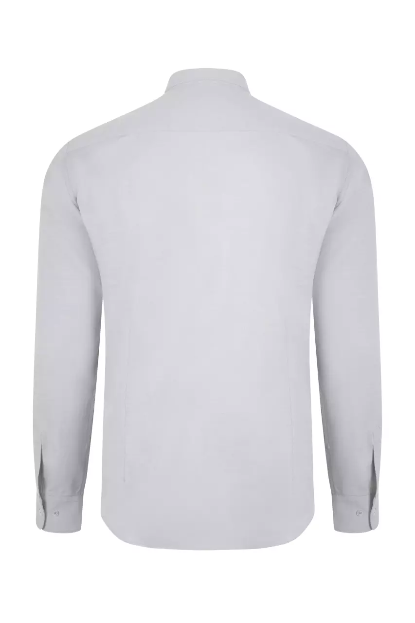 Velilla 405004S-58, Work Shirt, Ice Grey, image 2, gallery thumbnail