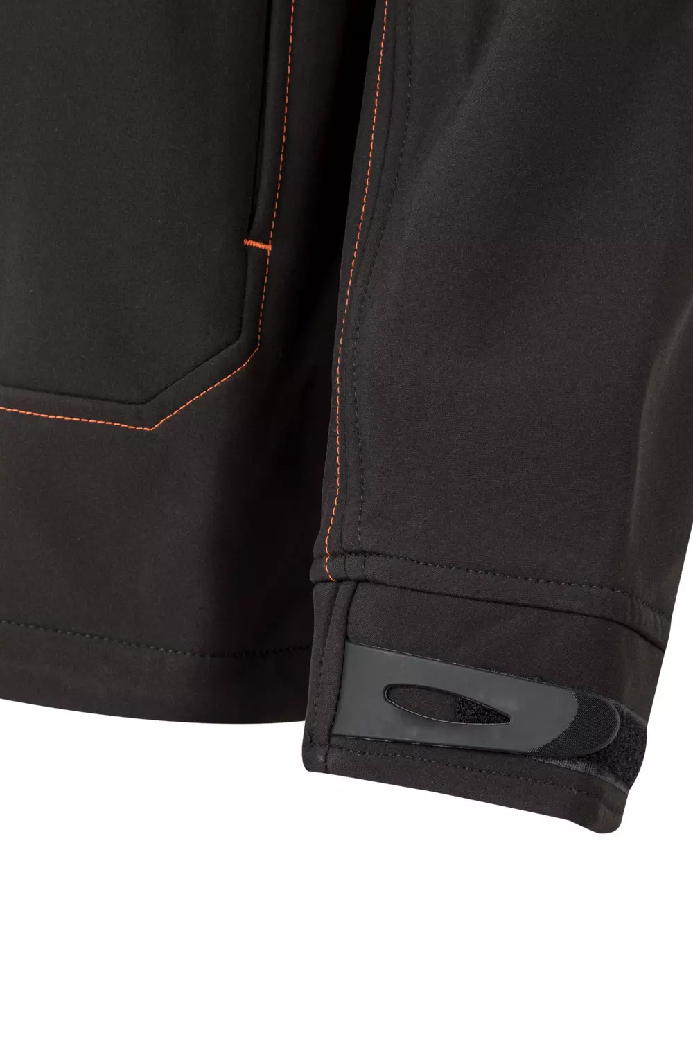 Velilla 206001-00-19, Work Jacket, Black/High-Vis Orange, image 5