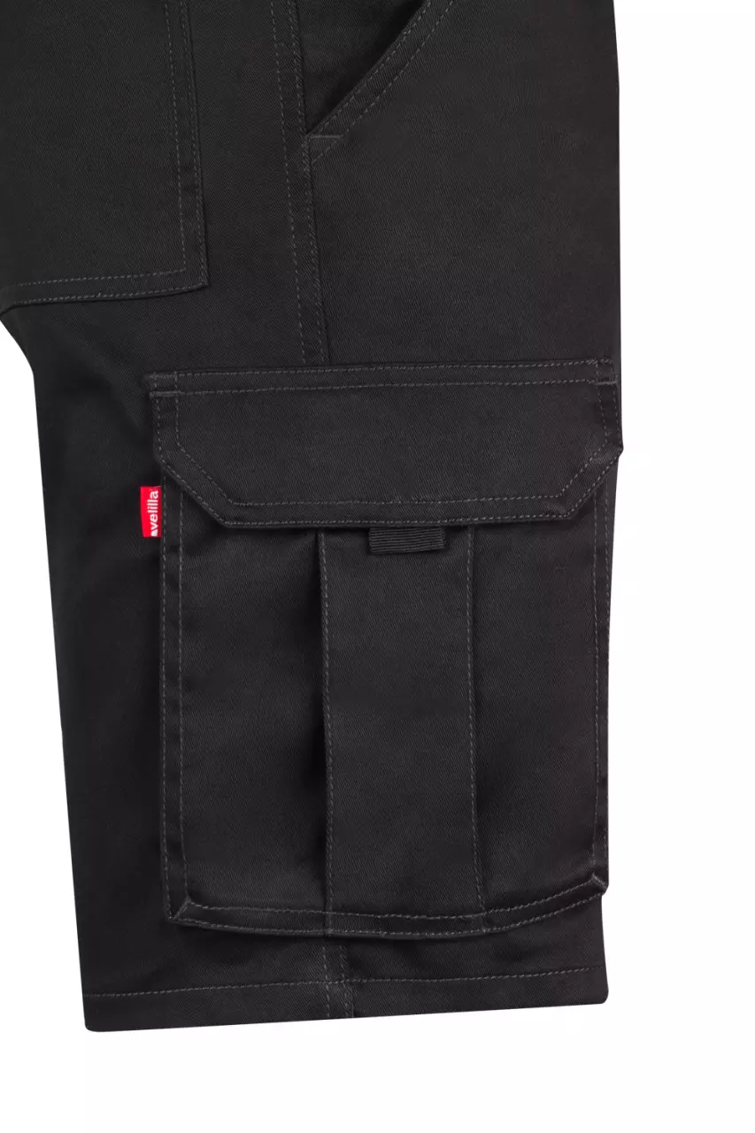 Velilla 103009S-00, Arbeitsshorts, Schwarz, image 4, gallery thumbnail