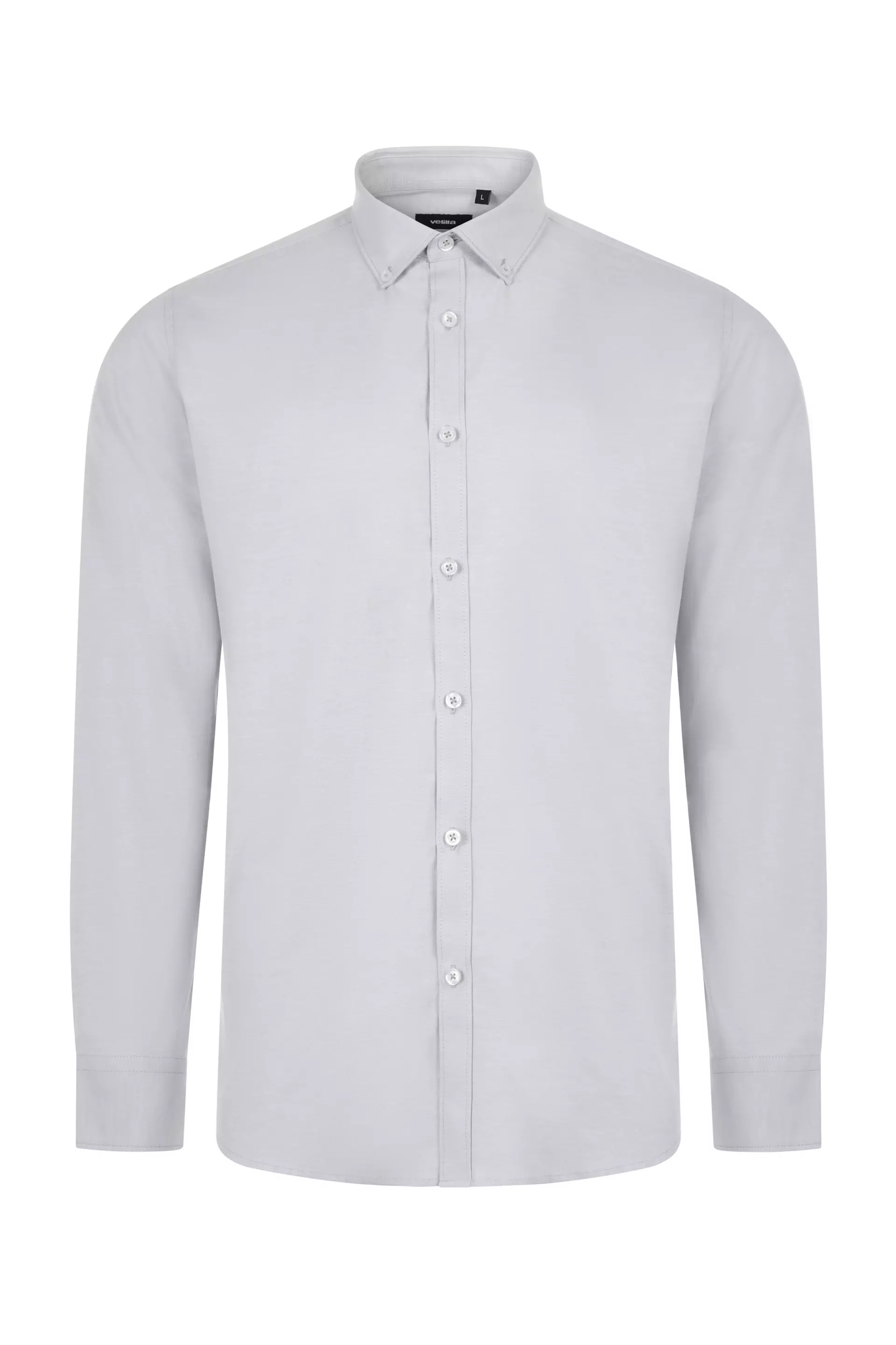 Velilla 405004S-58, Work Shirt, Ice Grey, image 1