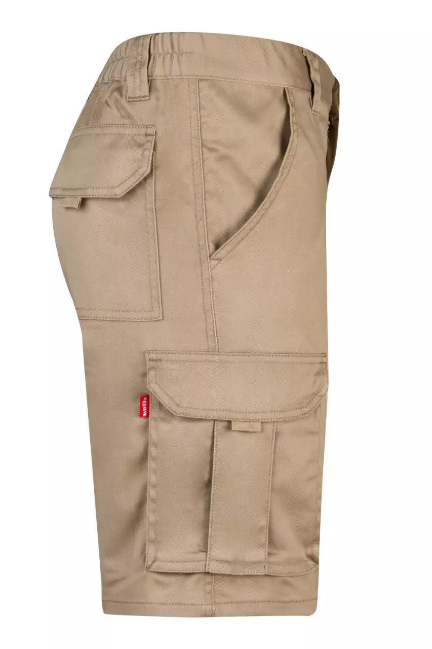 Velilla 103009S-46, Work Shorts, Sand Beige, image 2, gallery thumbnail