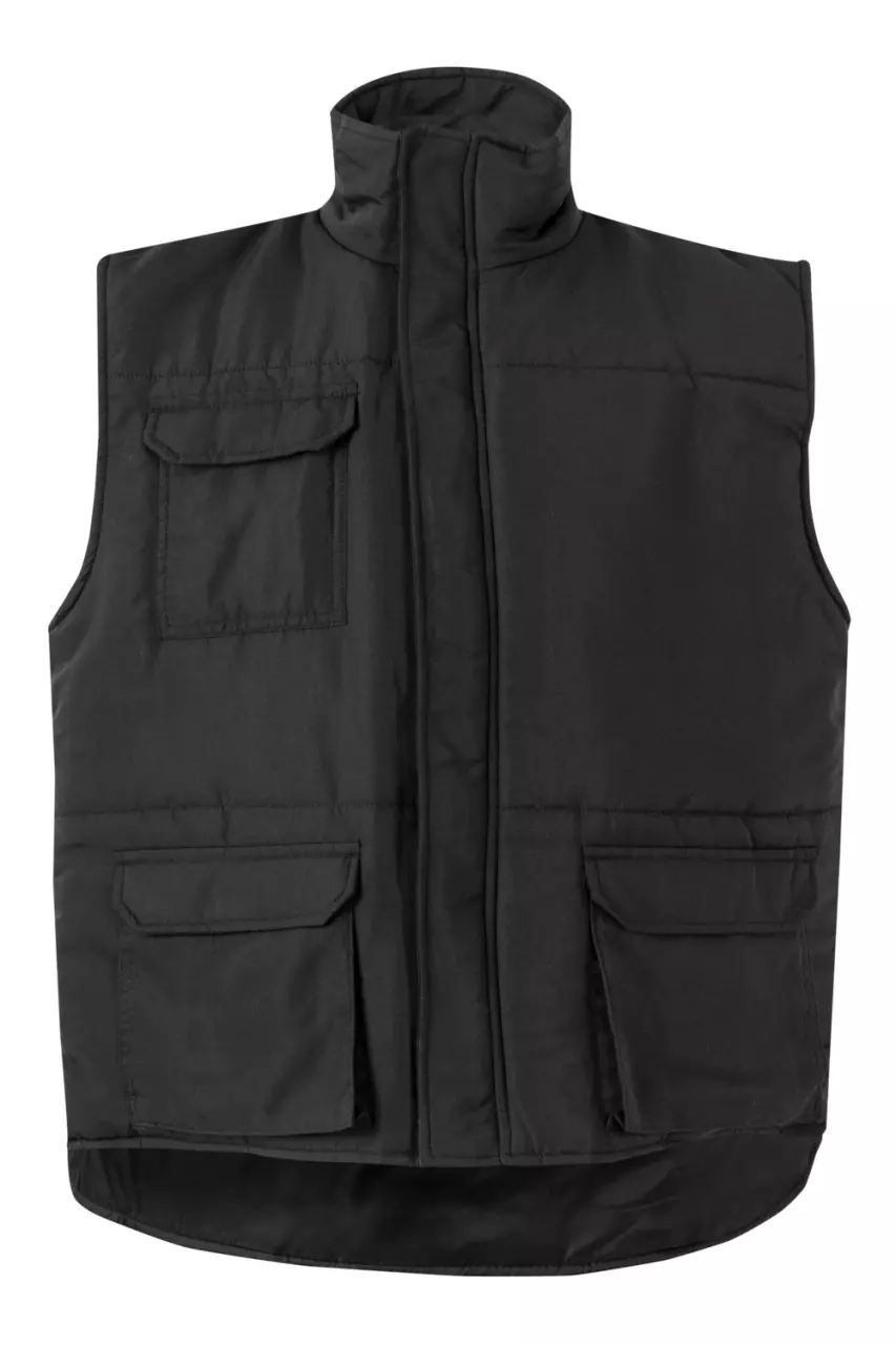 Velilla 205901-00, Padded Work Vest, Black, image 1, gallery thumbnail