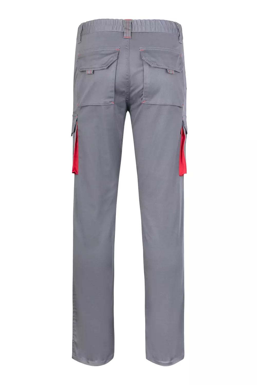 Velilla 103024S-08-12, Work Trousers, Grey/Red, image 2