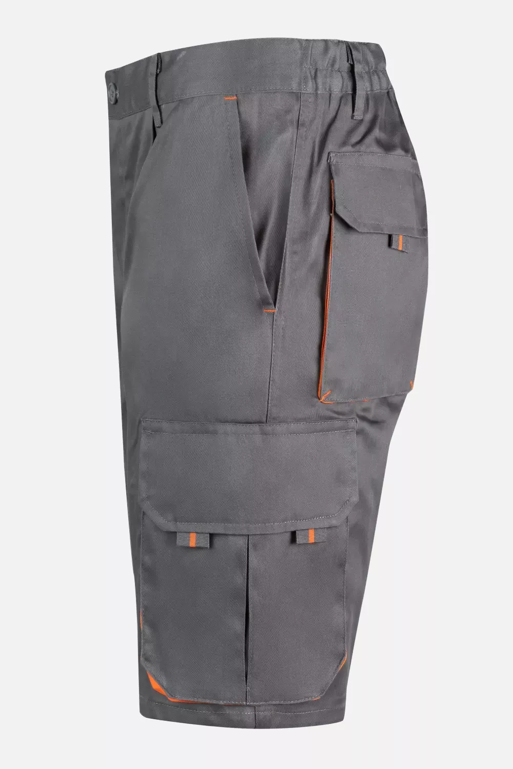 Velilla 103007-08-16, Work Shorts, Grey/Orange, image 7