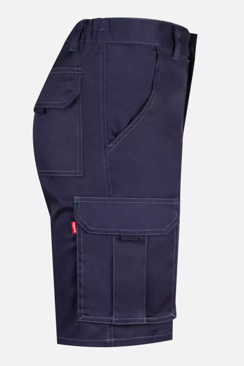 Velilla 103009S-01, Work Shorts, Marine Blue, image 5, gallery thumbnail