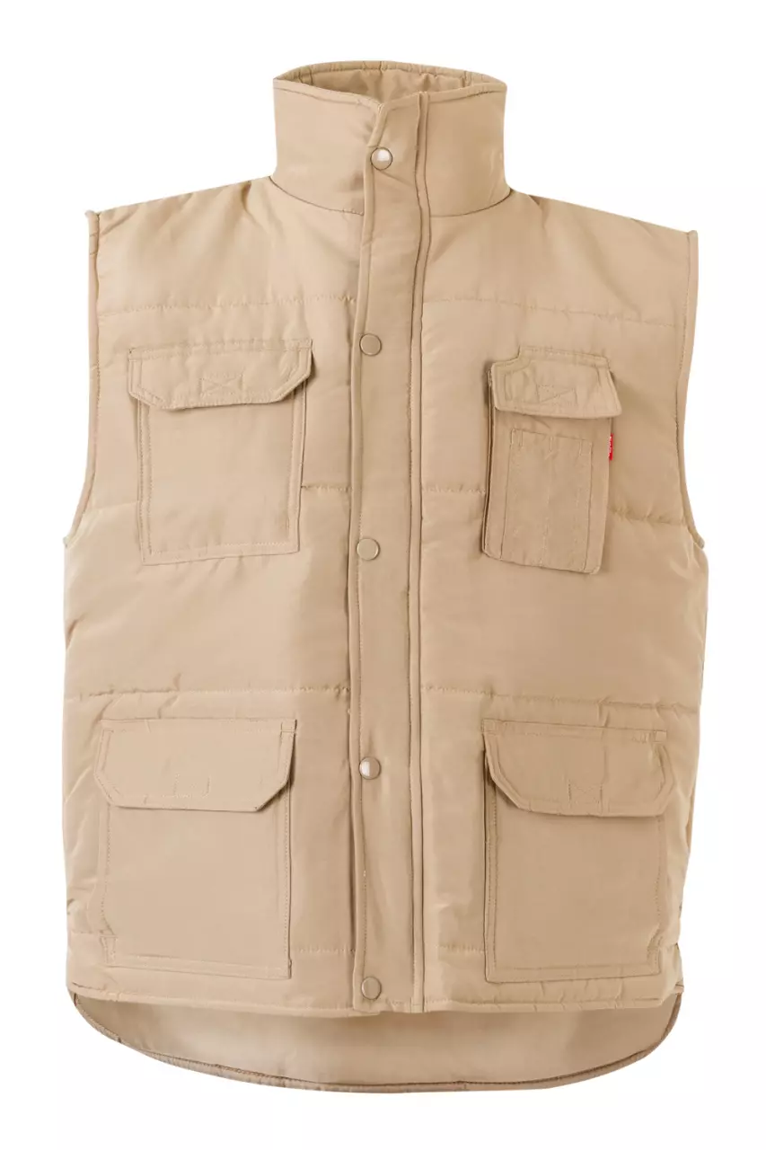 Velilla Work Vest, Sand Beige