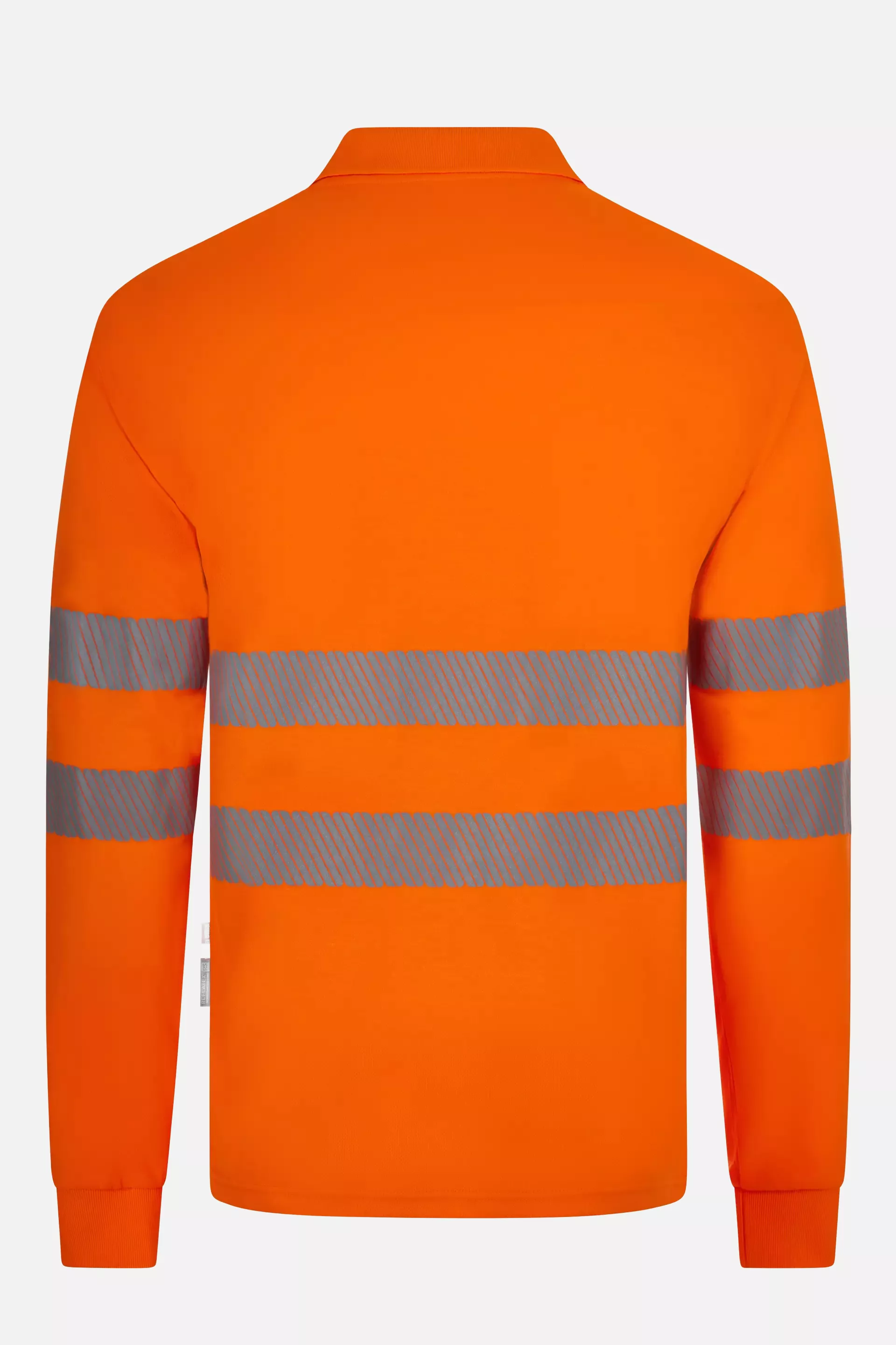 Velilla 305534-19-2, Warnschutz-Langarm-Poloshirt, Größe 4XL/5XL, Warnschutz-Orange, image 4