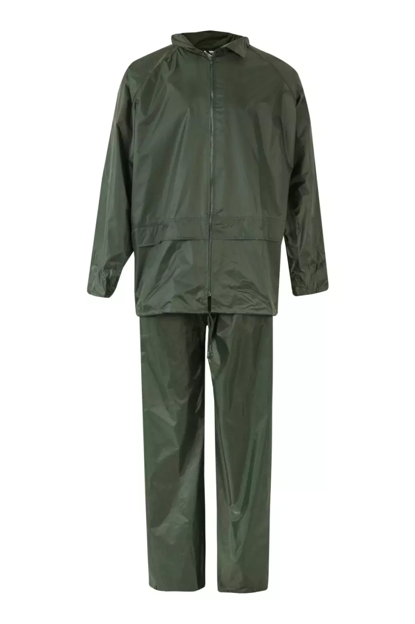 Velilla 195-02, Rain Suit, Green, image 1, gallery thumbnail