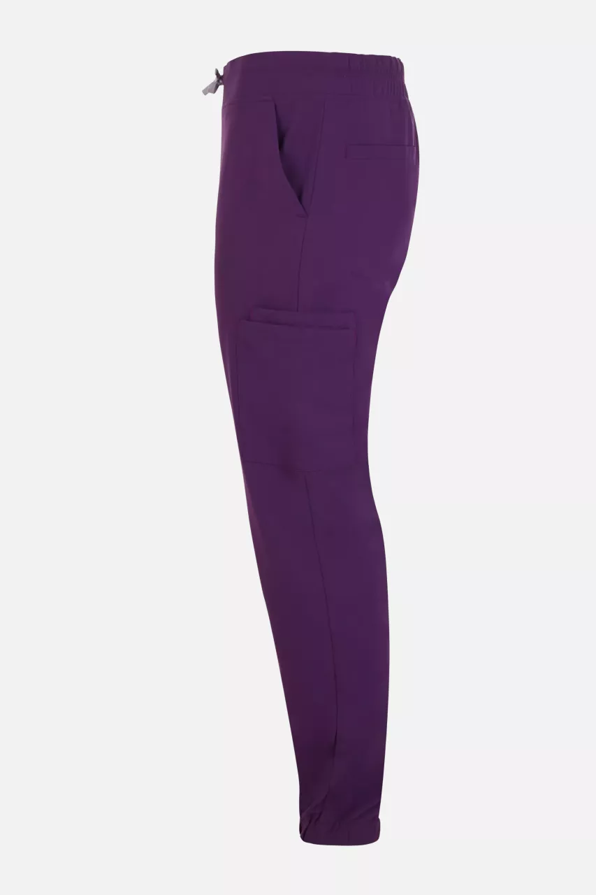 Velilla 533021S-66, Medical Joggers, Plum, image 5, gallery thumbnail