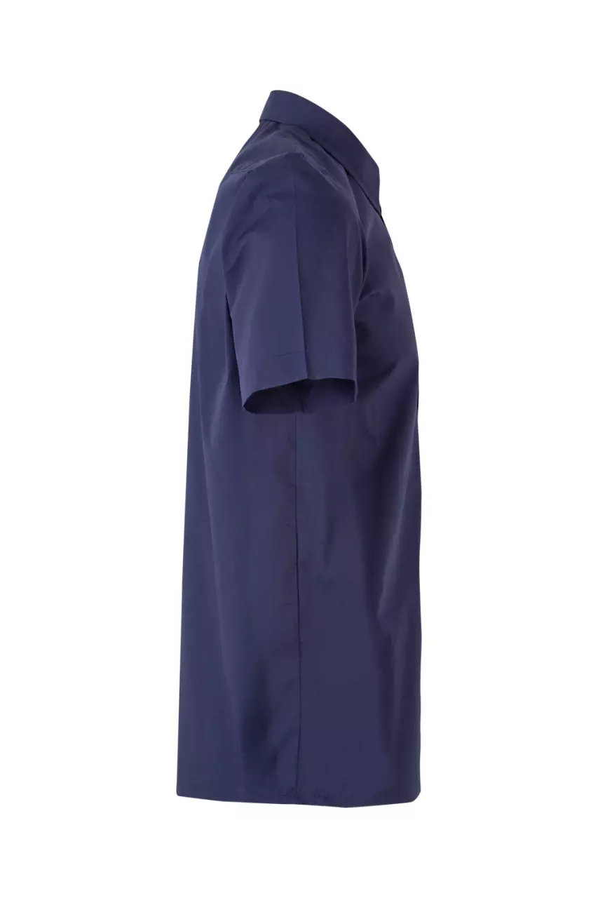 Velilla 531-01, Short-Sleeved Work Shirt, Marine Blue, image 3, gallery thumbnail