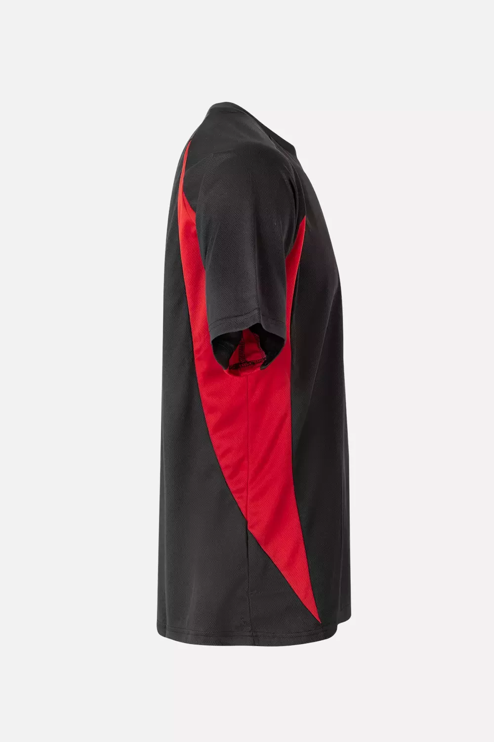 Velilla 105501-00-12, Arbeits-T-Shirt, Schwarz/Rot, image 2