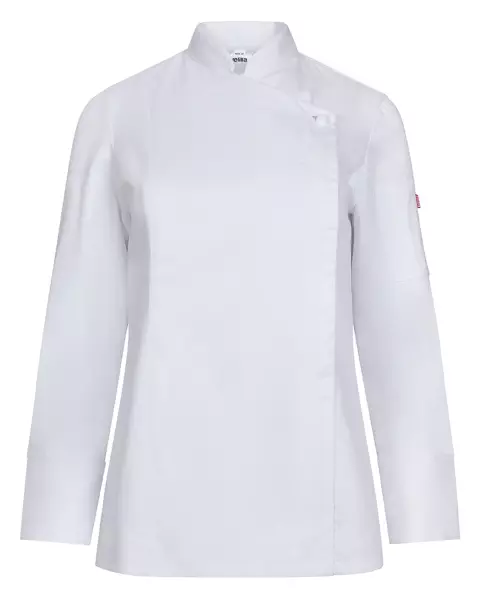 Velilla Long Sleeved Chef Jacket, White