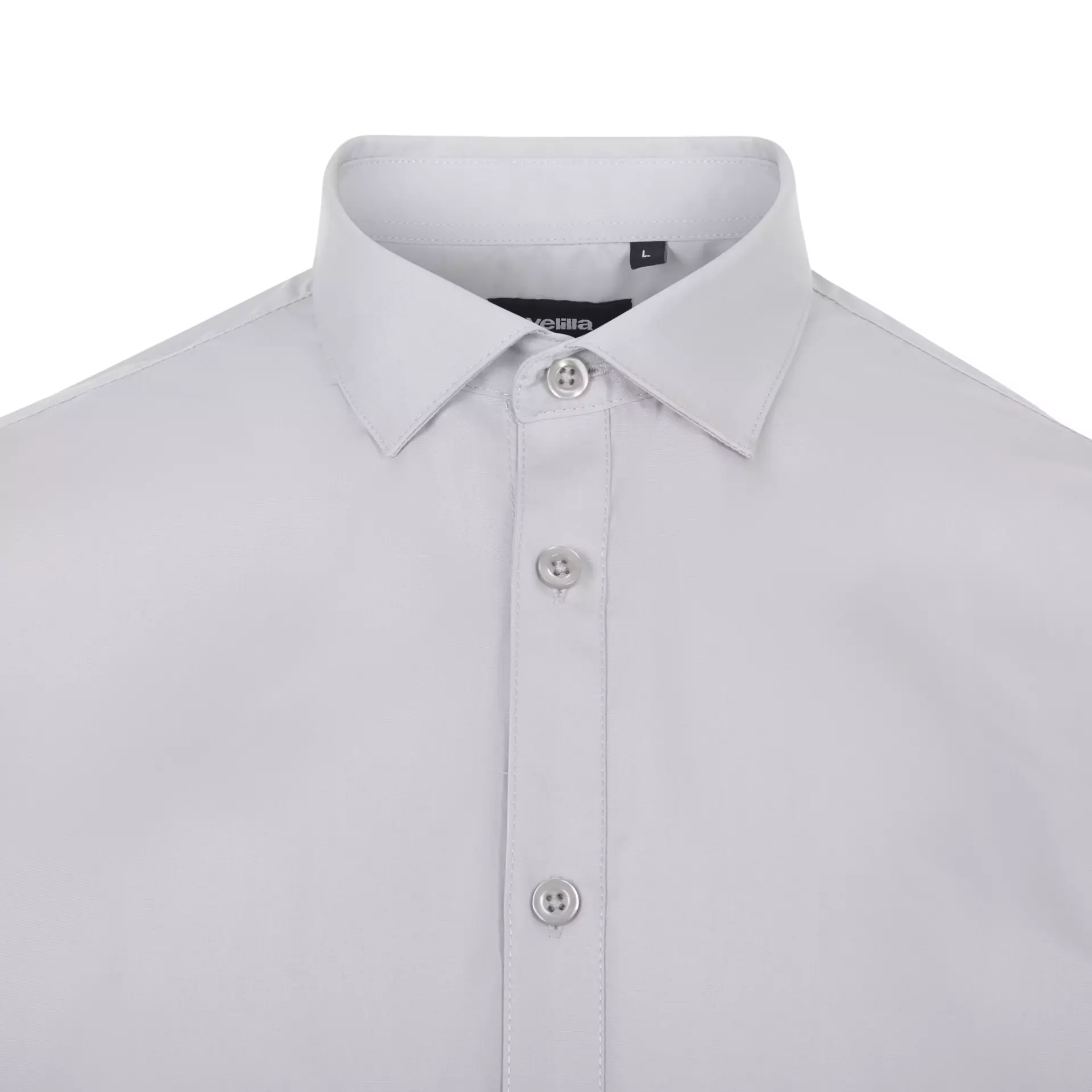 Velilla 405009-58, Long Sleeved Work Shirt, Ice Grey, image 2