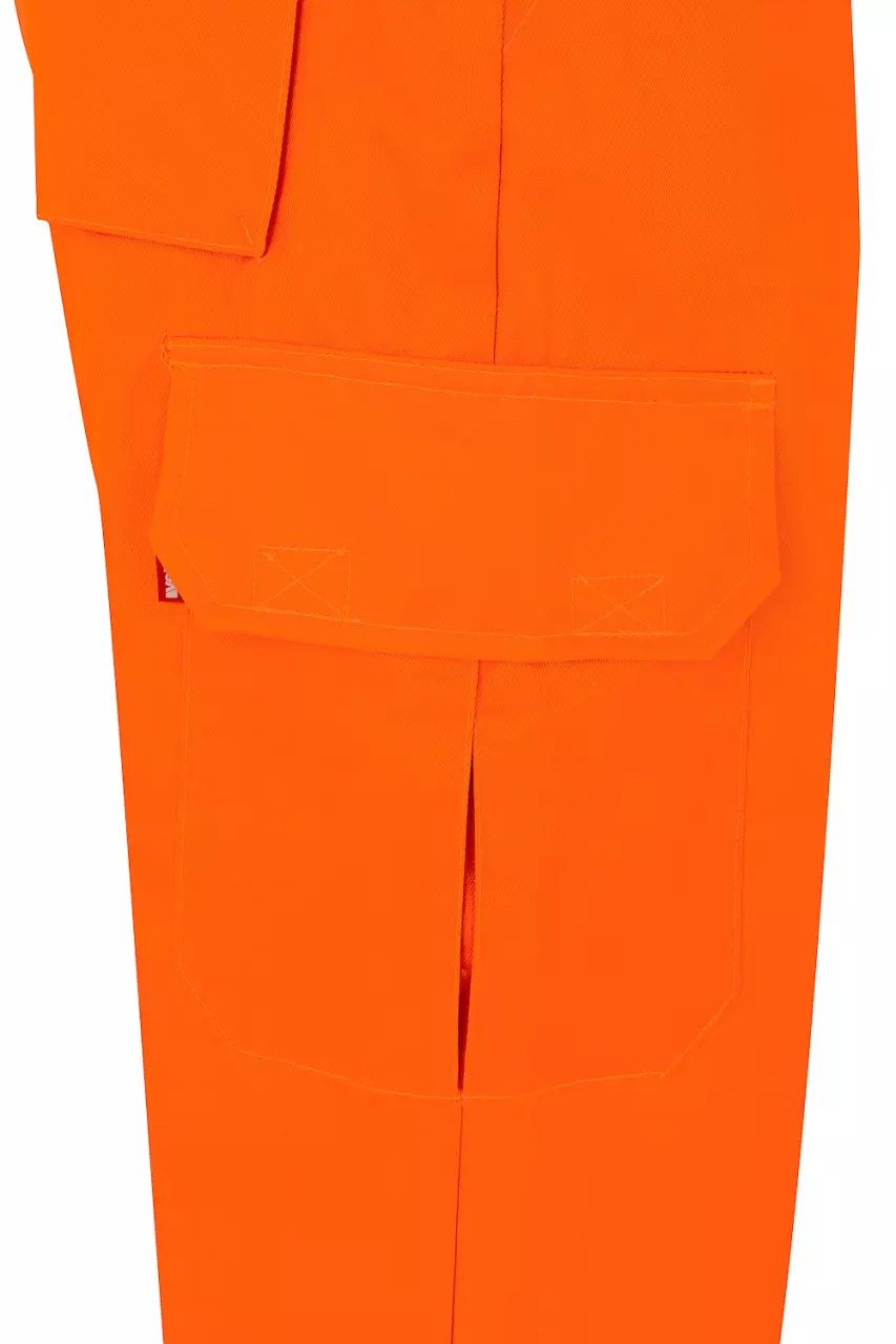Velilla 303006-19-2, Warnschutz-Arbeitshose, Größe 4XL/5XL, Warnschutz-Orange, image 4, gallery thumbnail