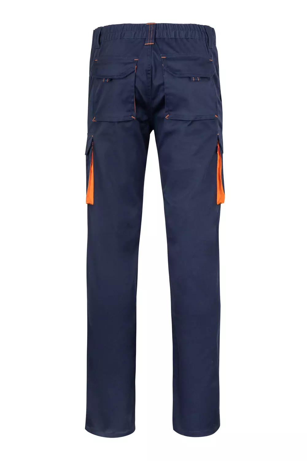 Velilla 103024S-61-16, Work Trousers, Navy Blue/Orange, image 4