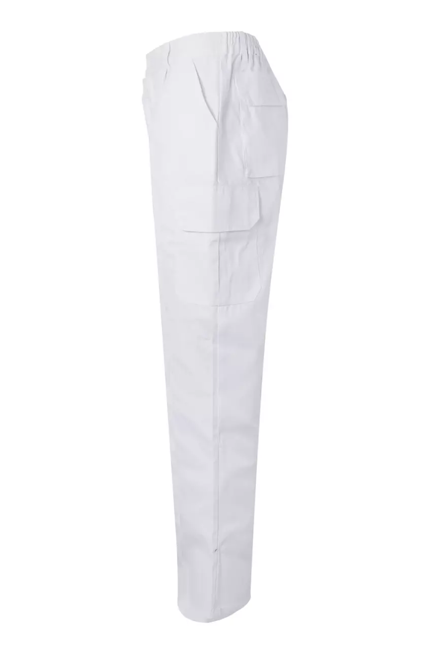 Velilla 345-07, Work Trousers, White, image 2, gallery thumbnail