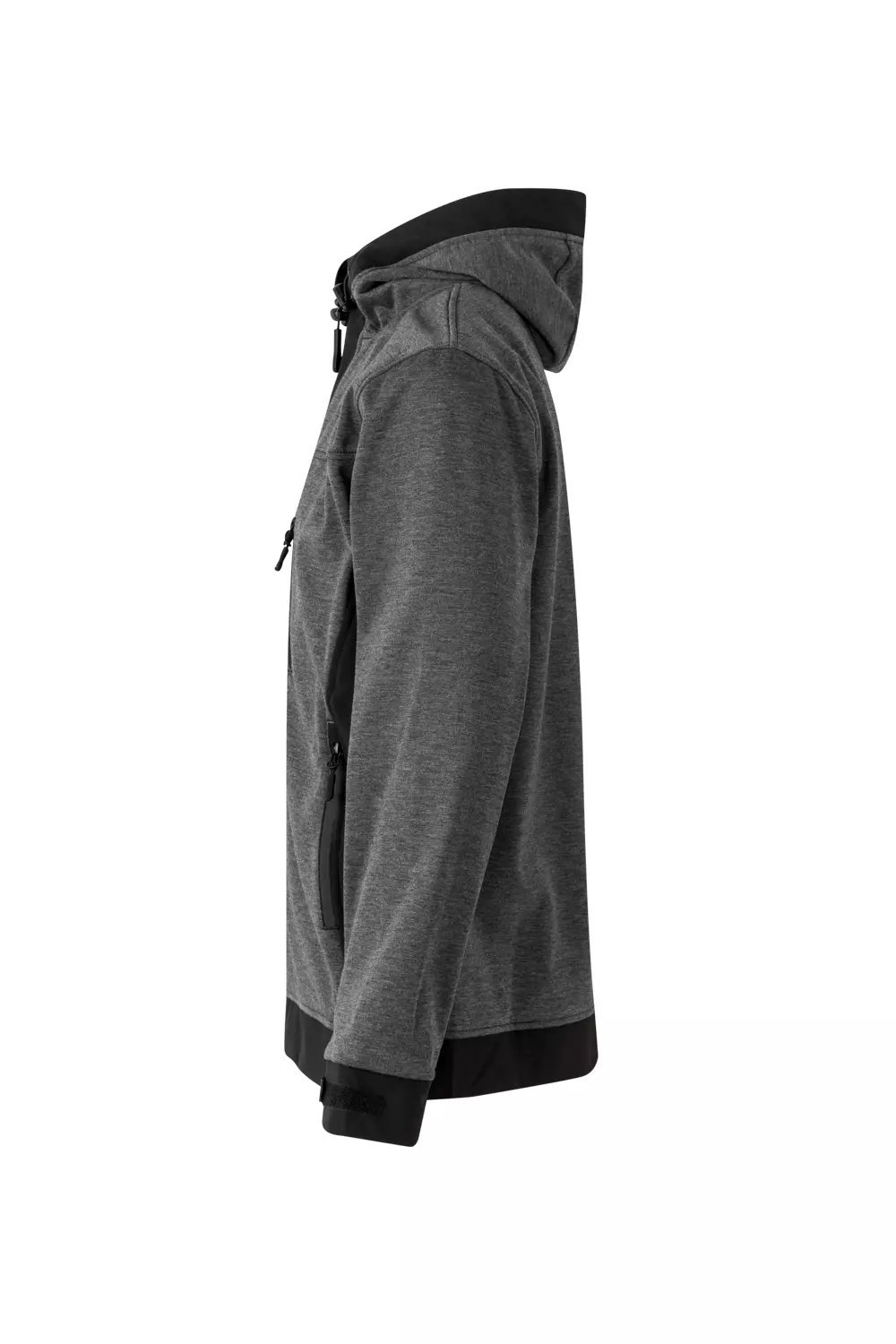 Velilla 206007-78-00, Work Jacket, Heather Dark Grey/Black, image 4