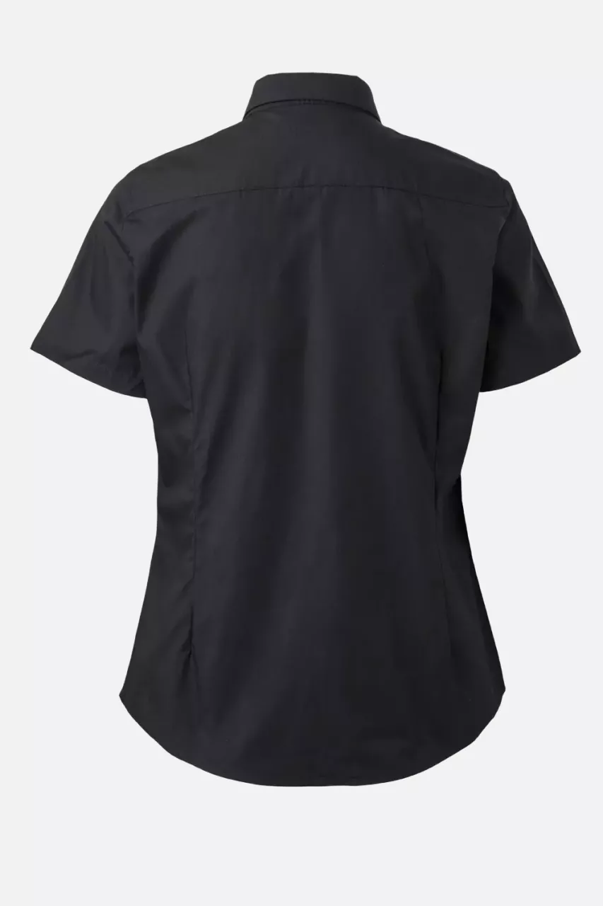 Velilla 405010-00, Short-Sleeved Work Shirt, Black, image 2, gallery thumbnail