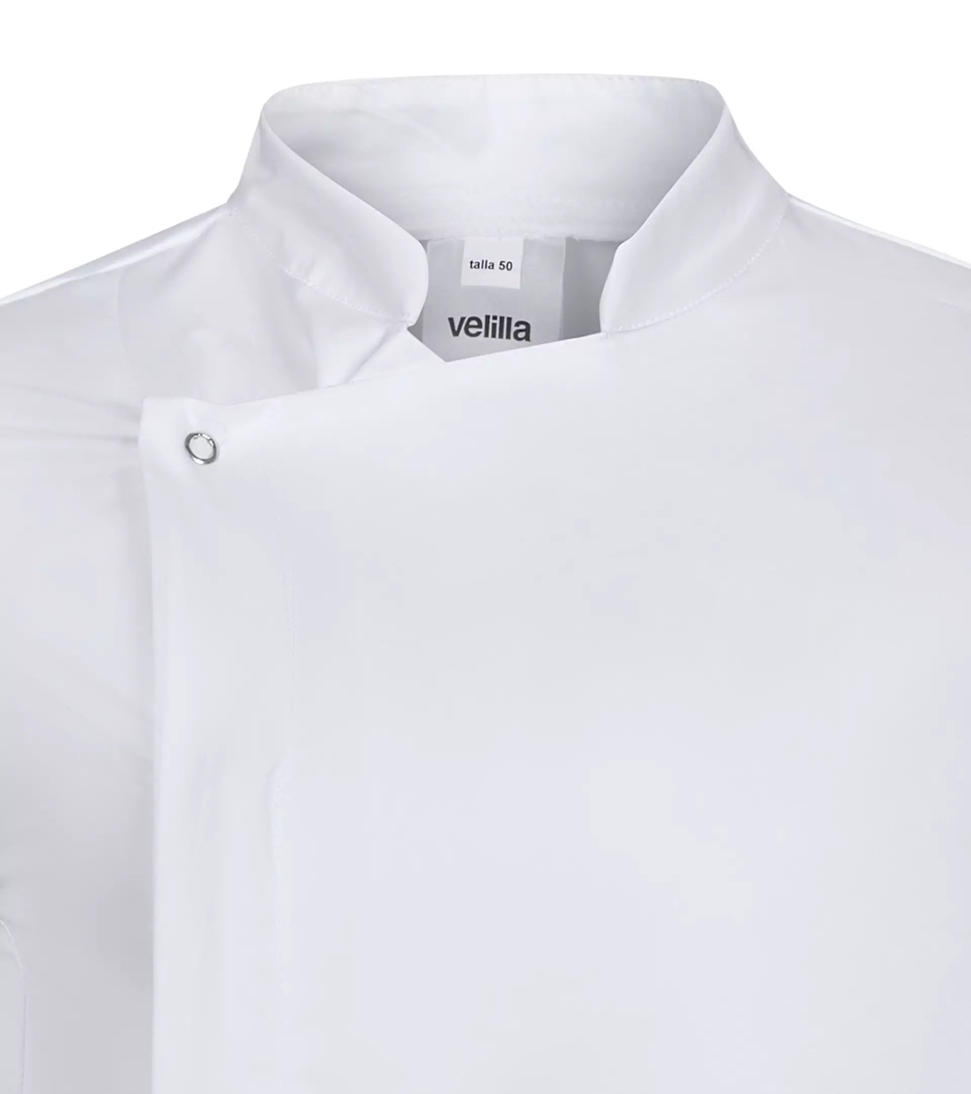 Velilla 405204-07, Long Sleeved Chef Jacket, White, image 3