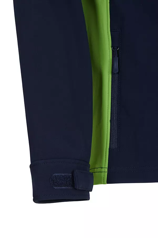 Velilla 106004-61-25, Work Jacket, Navy Blue/Lime Green, image 4