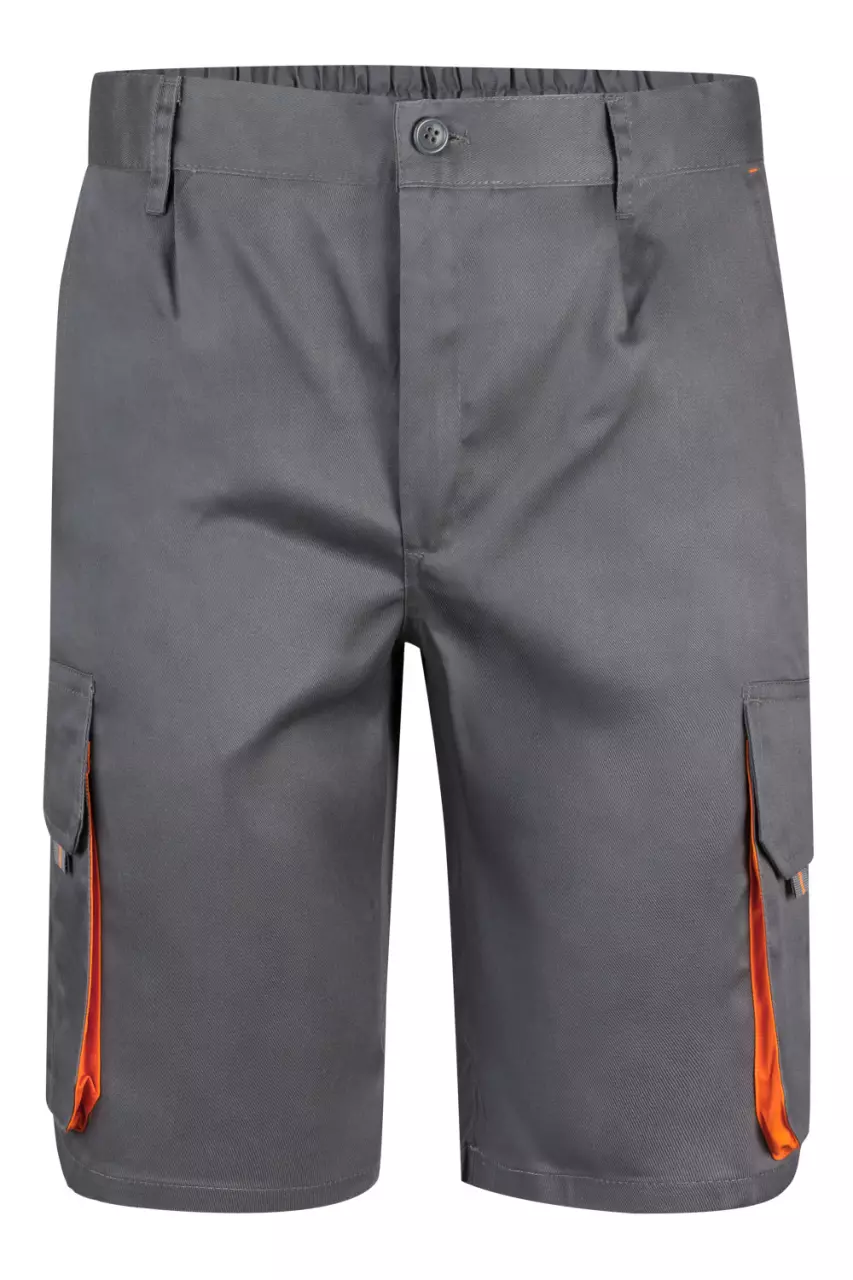 Velilla 103007-08-16, Work Shorts, Grey/Orange