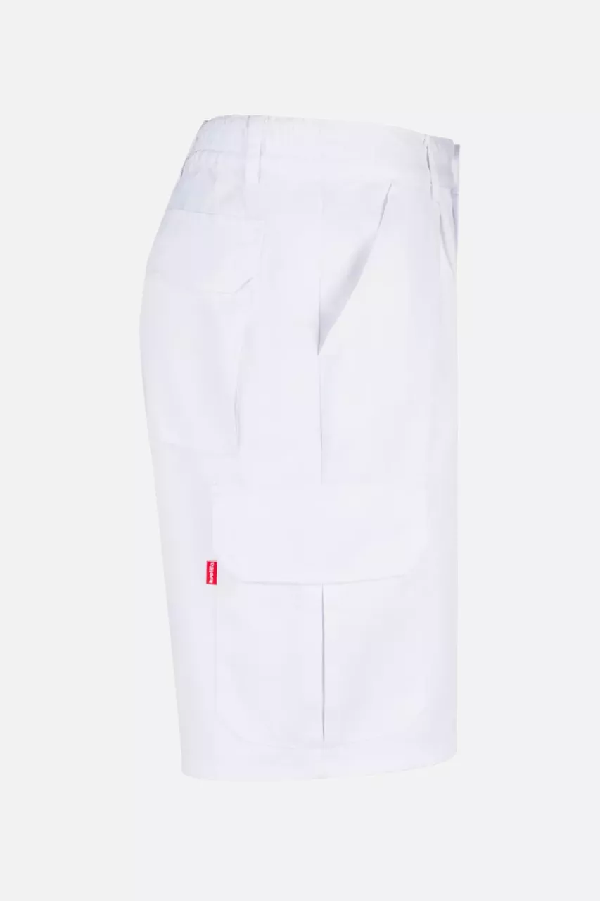 Velilla 344-07, Work Shorts, White, image 3, gallery thumbnail