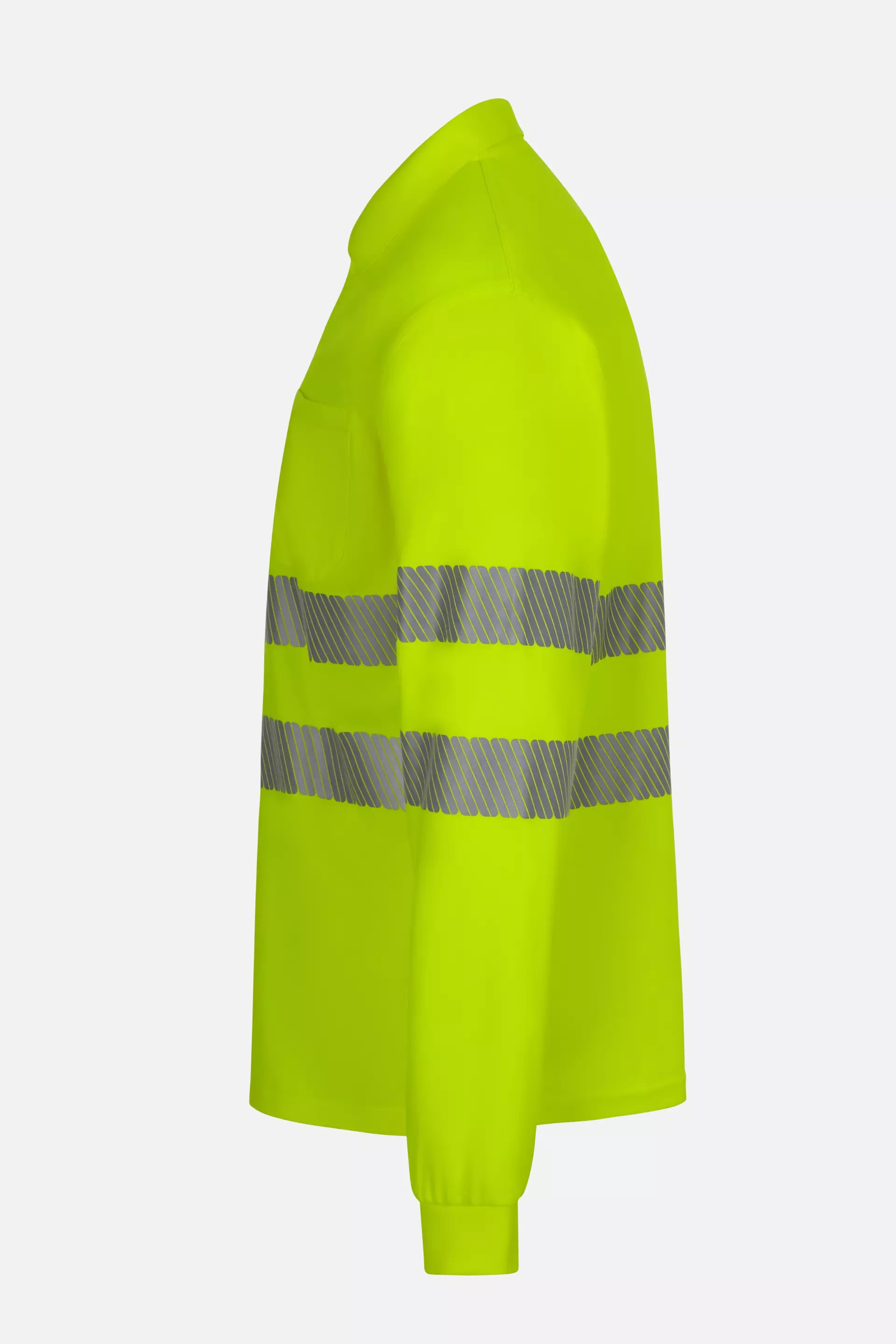Velilla 305534-20, High-Vis Long Sleeved Polo Shirt, Hi-Vis Yellow, image 2
