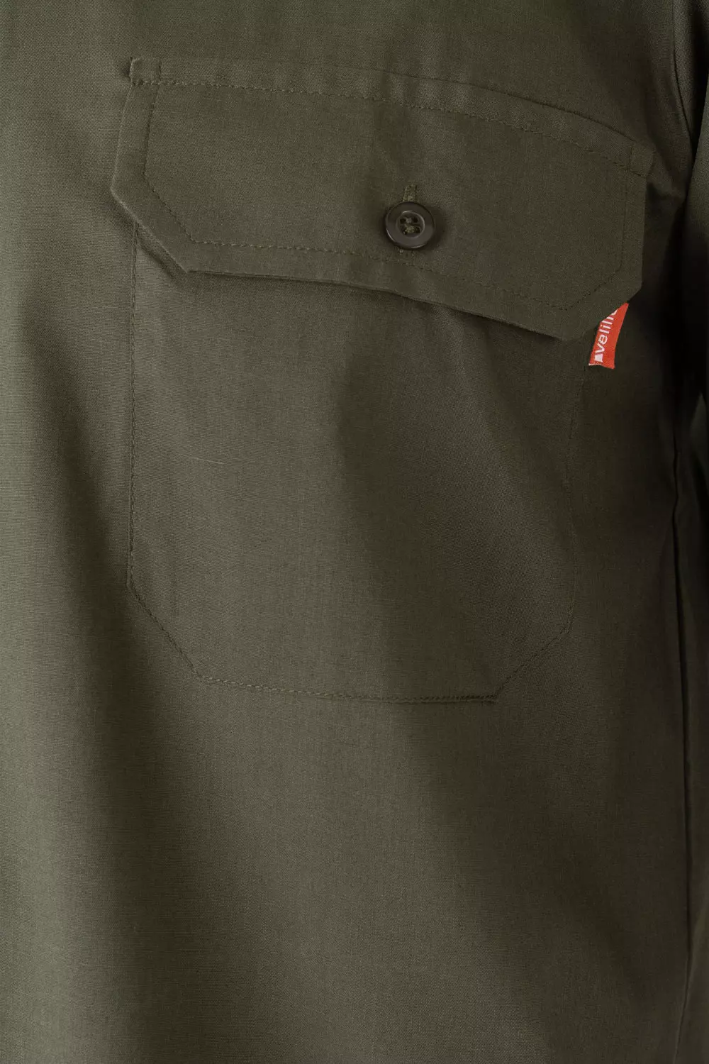 Velilla 530-03, Long Sleeved Work Shirt, Khaki Green, image 5