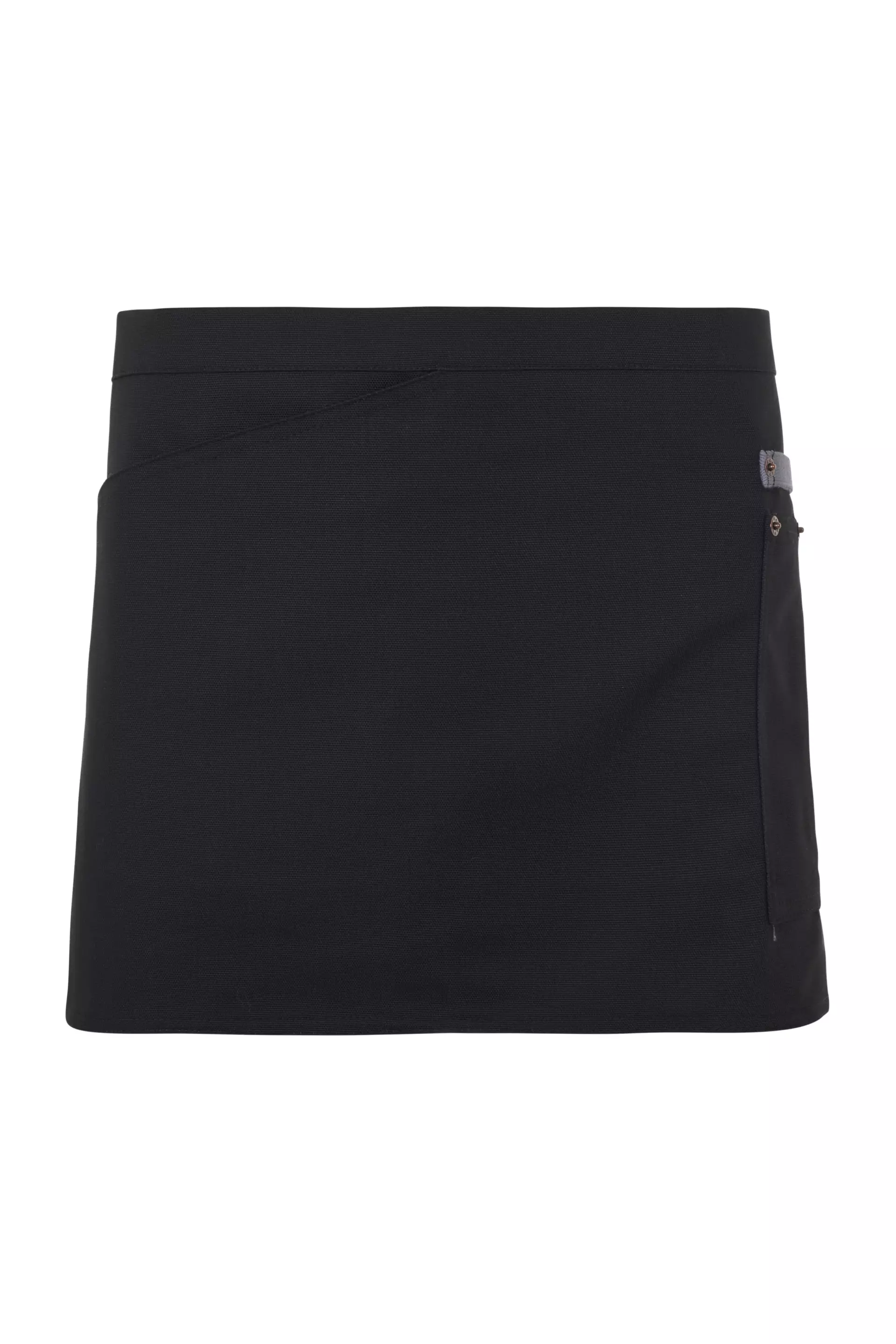 Velilla 404221B-00-08, Work Apron, Black/Grey