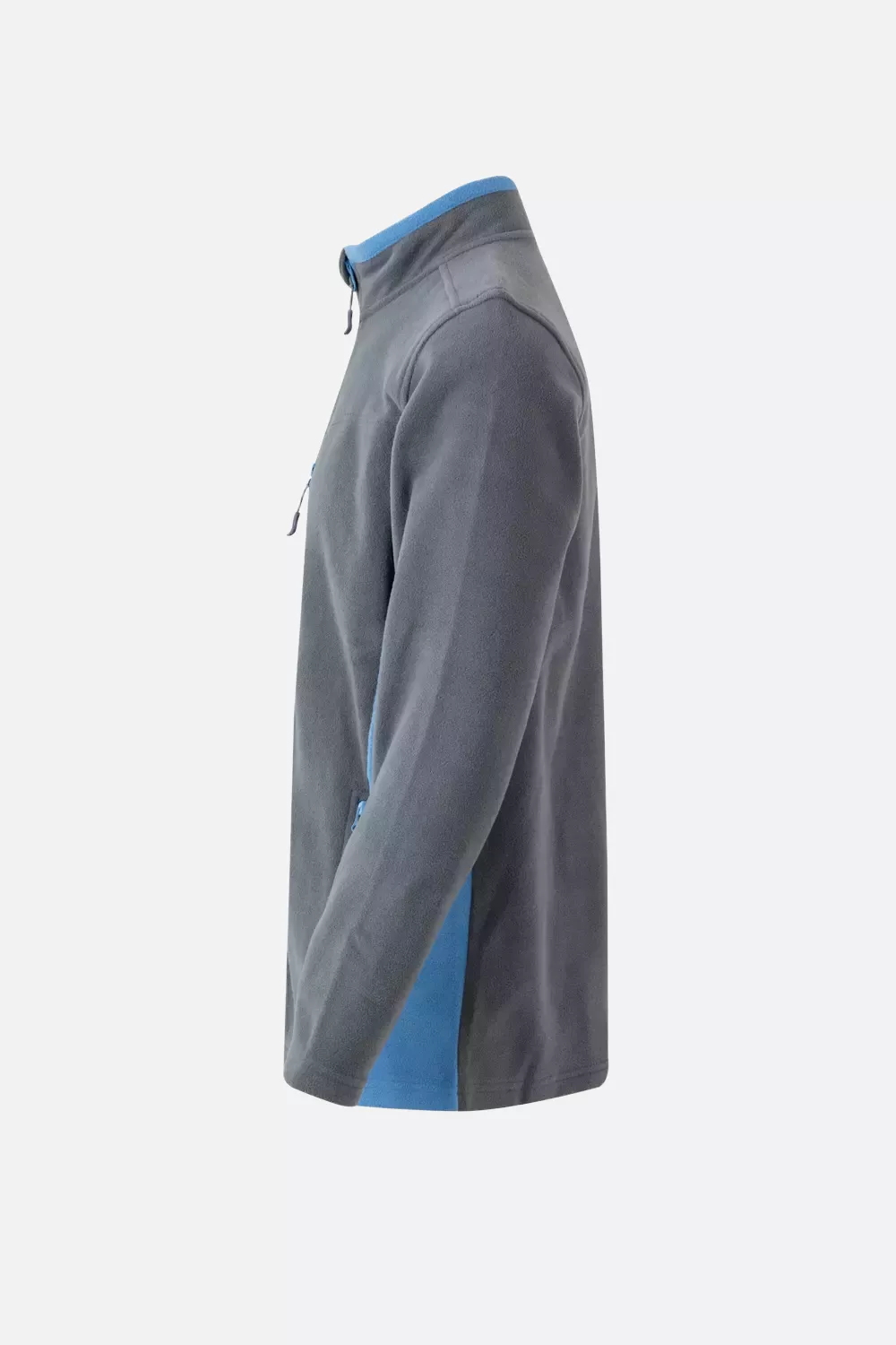 Velilla 201504-08-05, Fleece Jacket, Grey/Sky Blue, image 3