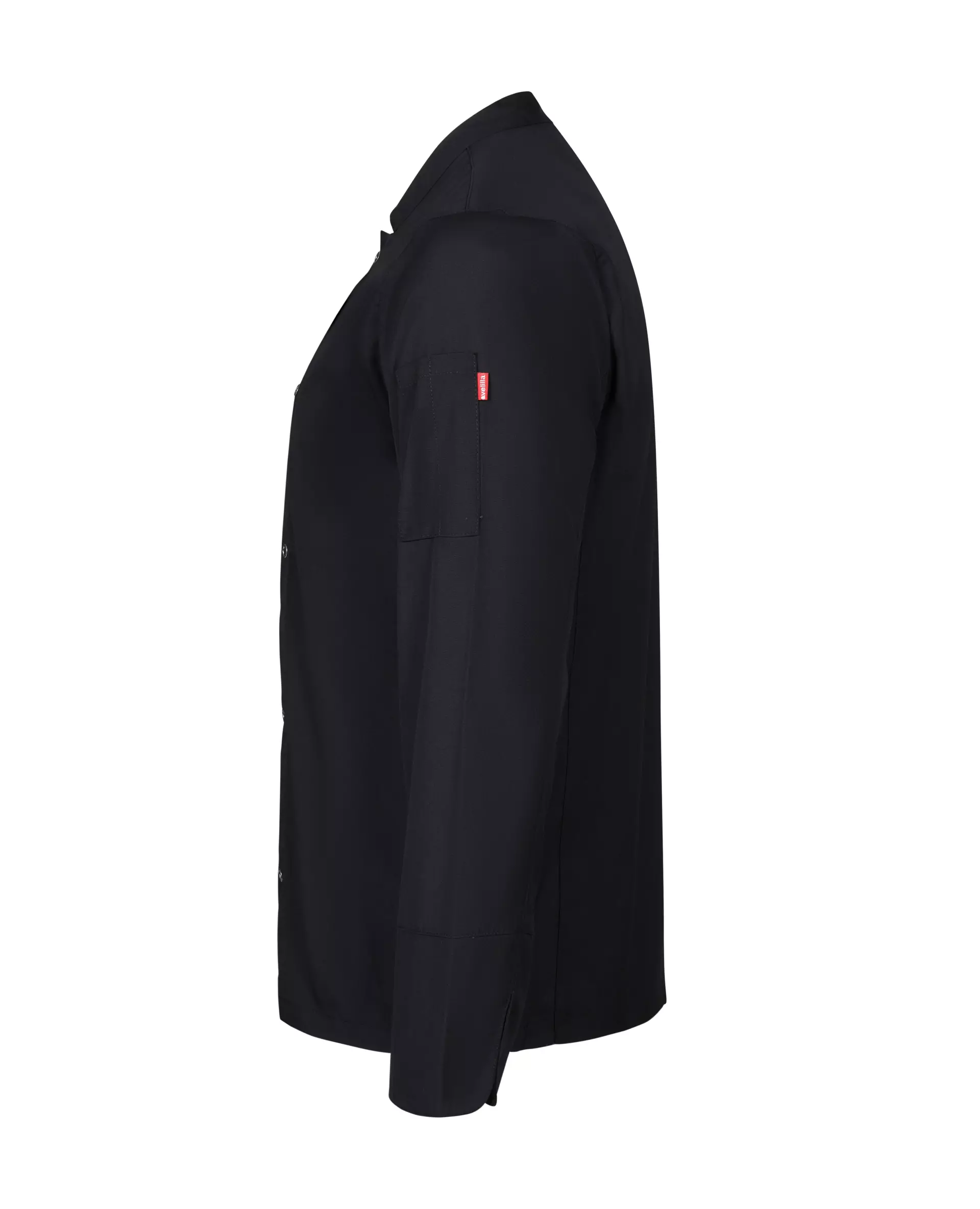 Velilla 405206-00, Long Sleeved Chef Jacket, Black, image 2