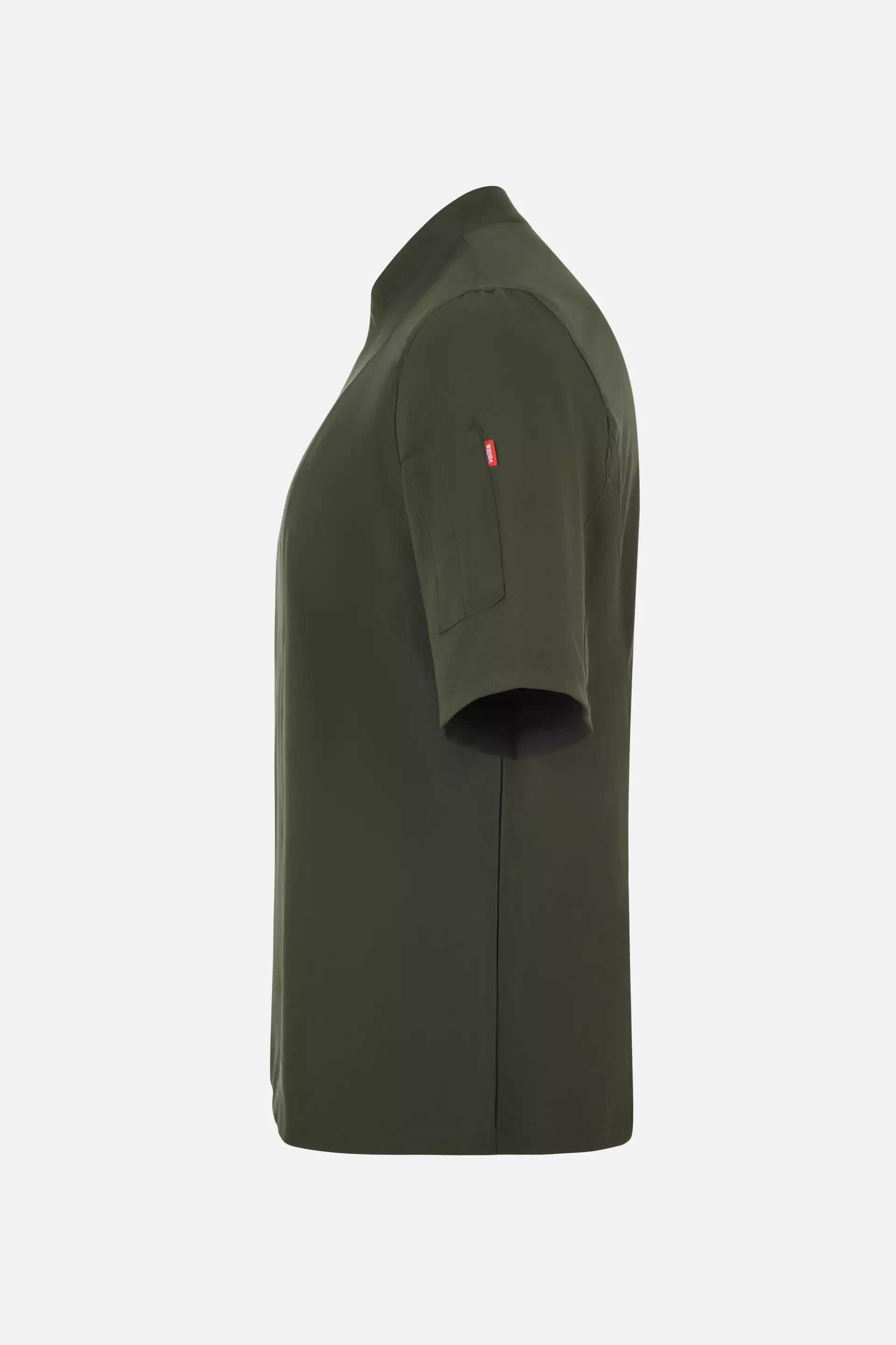 Velilla 405209-36, Short-Sleeved Chef Jacket, Olive Green, image 5