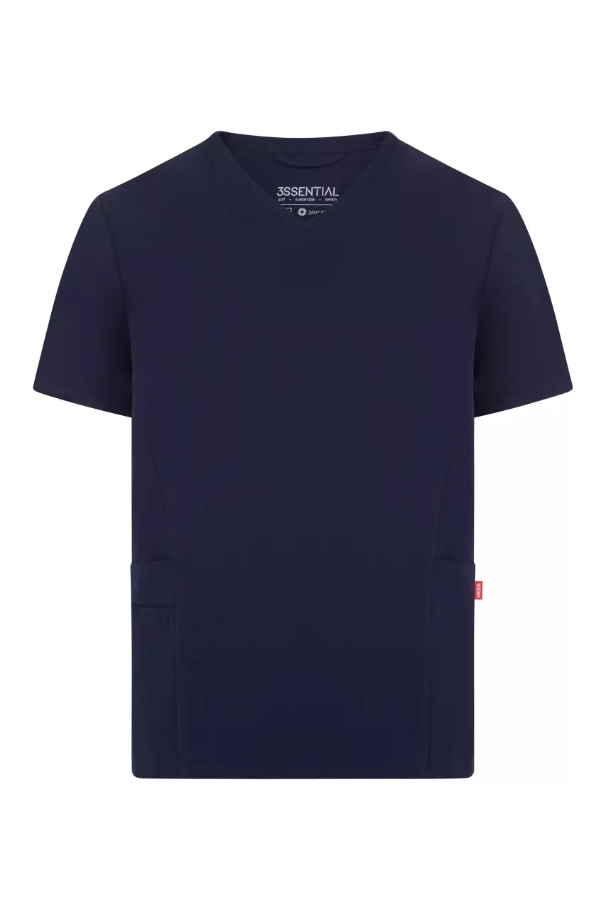 Velilla Work Tunic, Midnight Blue