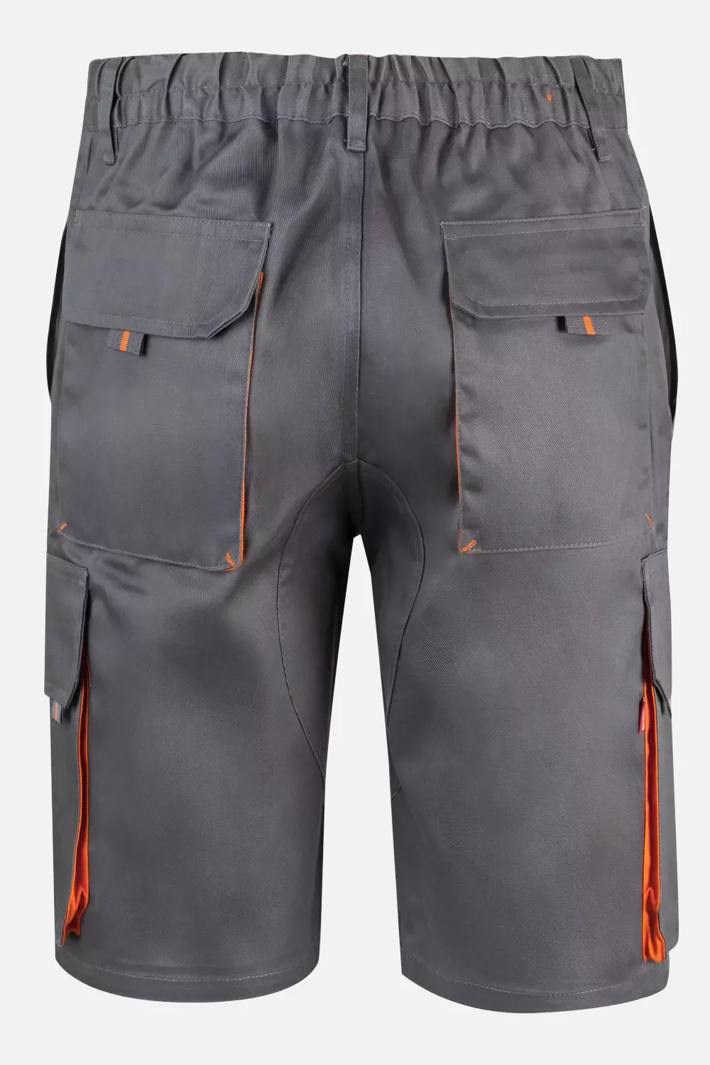 Velilla 103007-08-16, Work Shorts, Grey/Orange, image 3