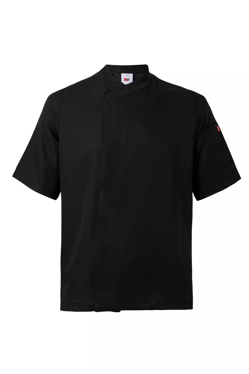 Velilla 405209-00, Short-Sleeved Chef Jacket, Black, image 1