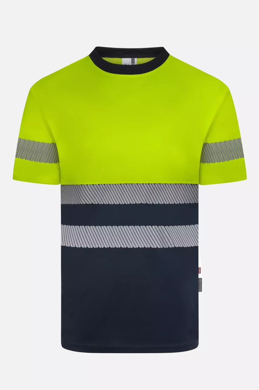 Velilla 305633-61-20, Warnschutz-T-Shirt, Marineblau/Warngelb, image 1, gallery thumbnail