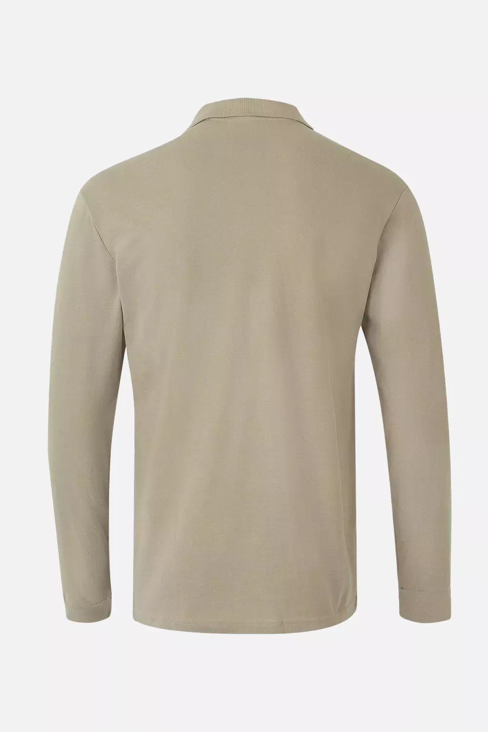 Velilla 105503-46, Long Sleeved Polo Shirt, Sand Beige, image 2