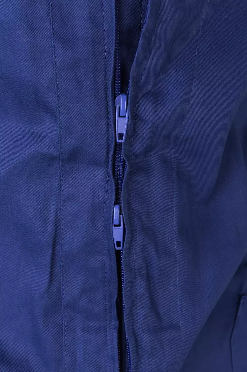 Velilla 208-09, Work Overall, Royal Blue, image 3, gallery thumbnail