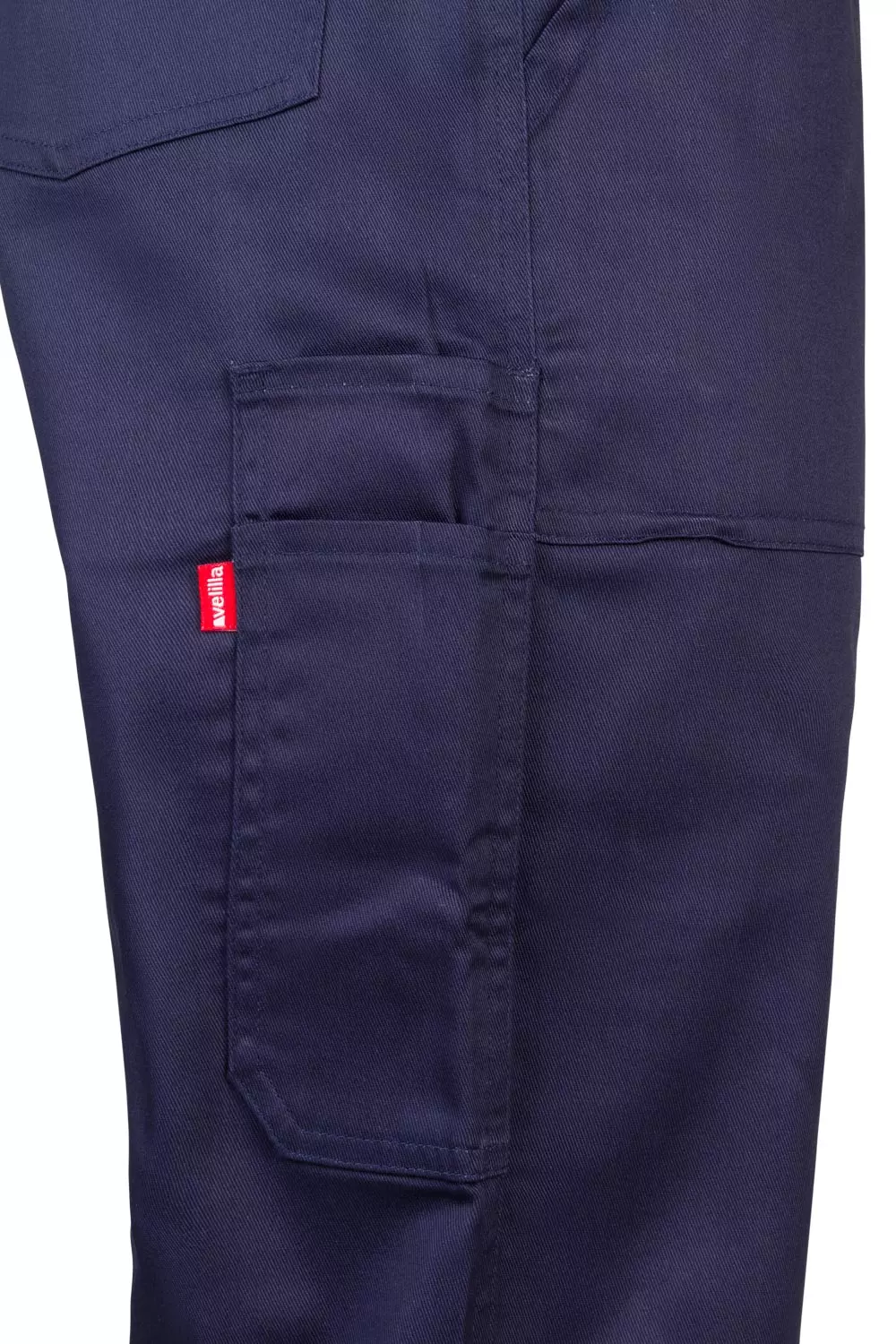 Velilla 290-01, Work Overall, Marine Blue, image 4