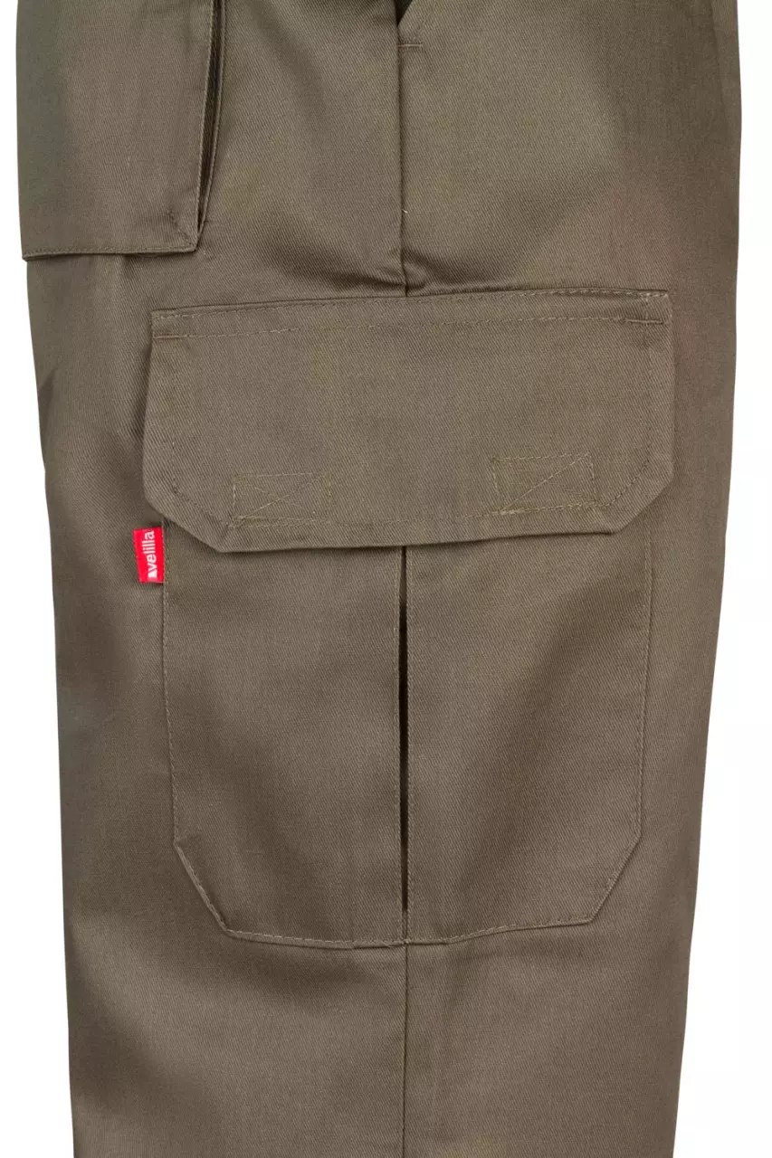 Velilla 345-03, Work Trousers, Khaki Green, image 6, gallery thumbnail