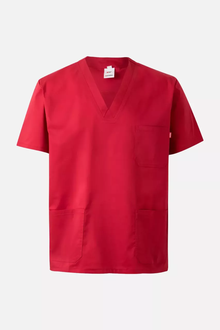Velilla 535206S-12, Work Tunic, Red, image 1, gallery thumbnail