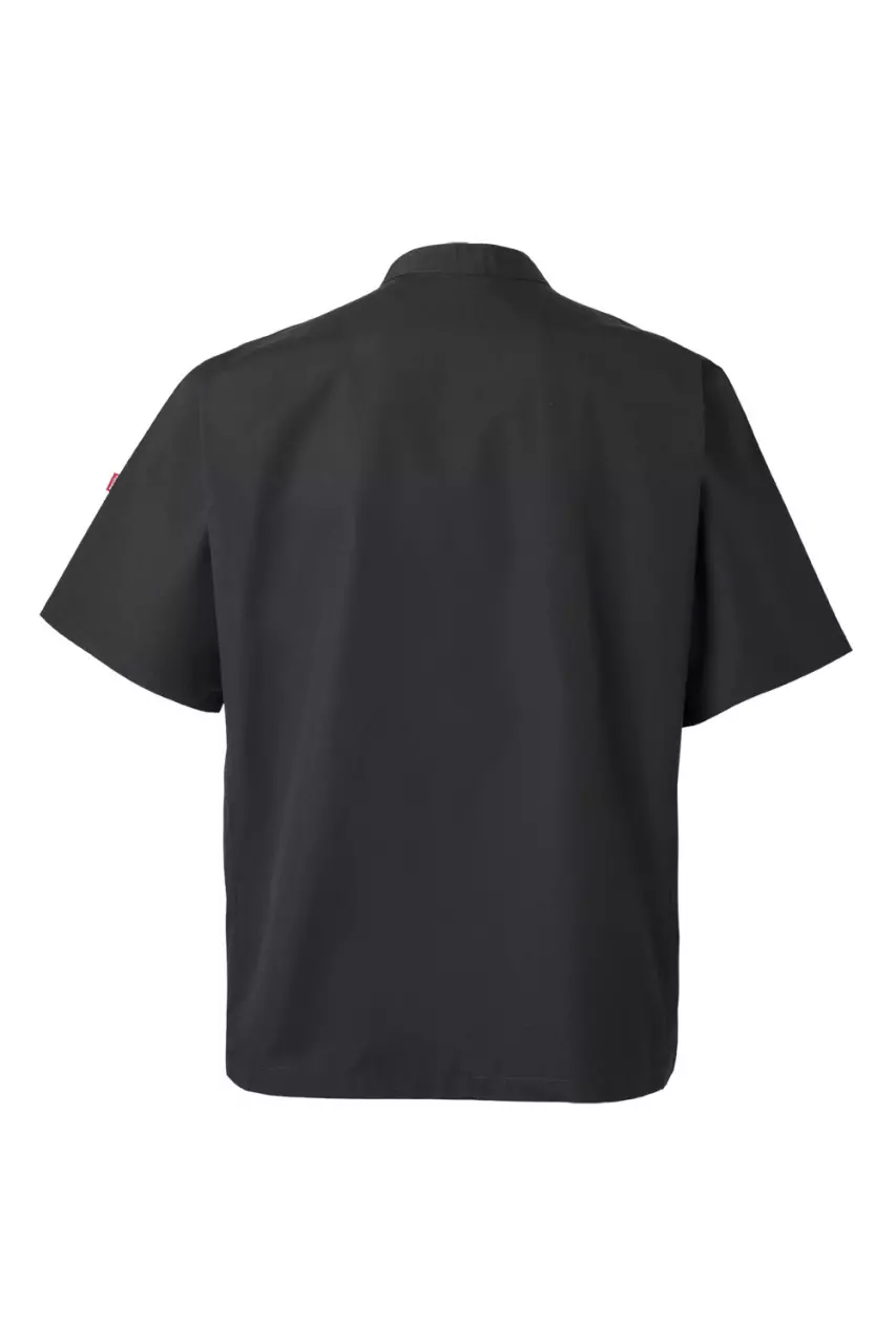 Velilla 405205-00, Kurzarm-Kochjacke, Schwarz, image 4, gallery thumbnail