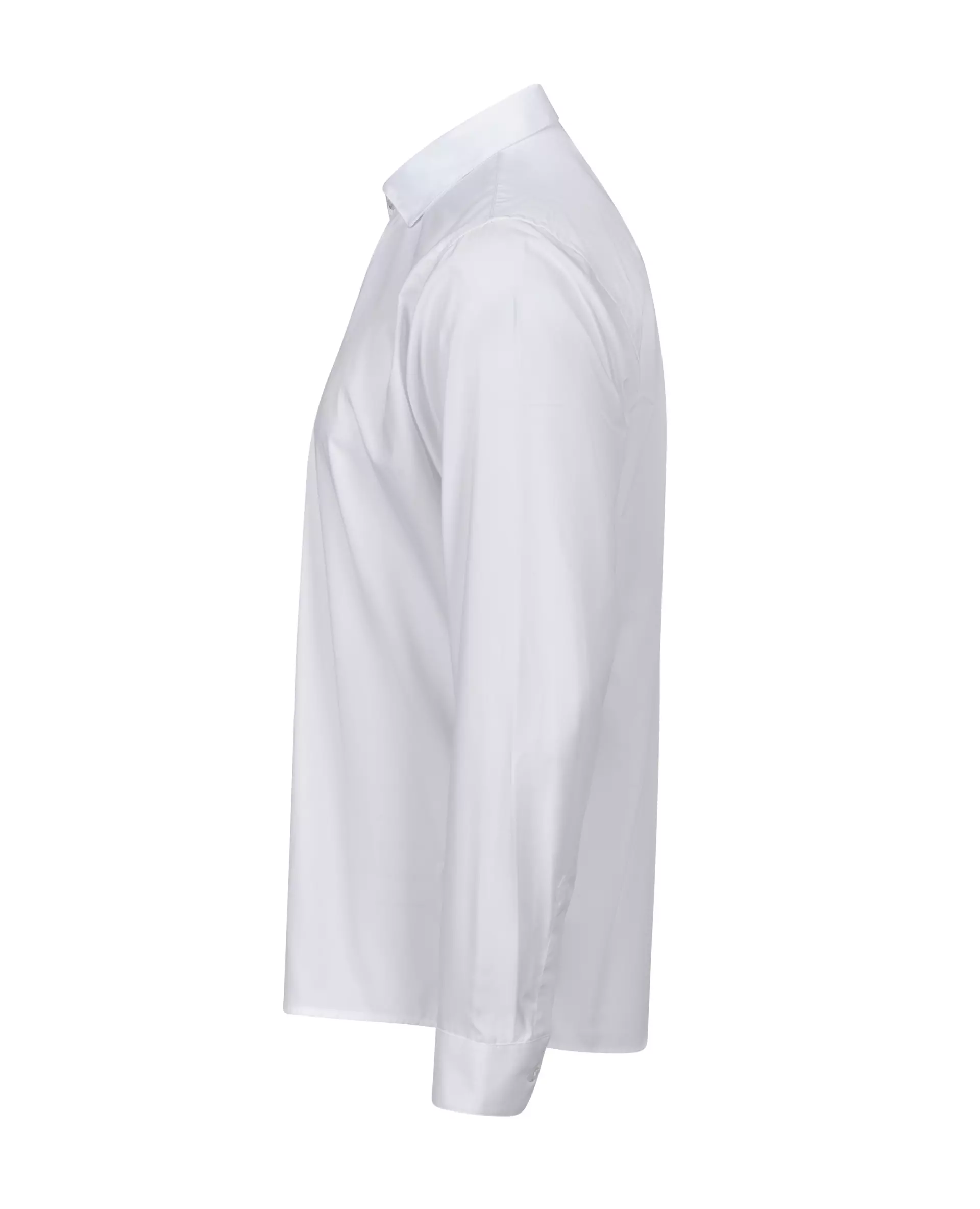 Velilla 405009-07, Long Sleeved Work Shirt, White, image 3