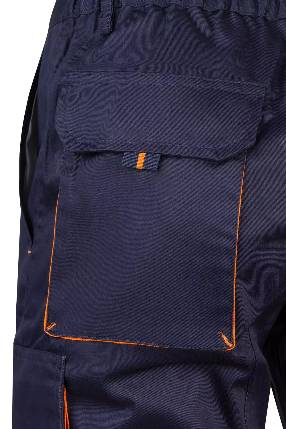 Velilla 103007-01-16, Arbeitsshorts, Marineblau/Orange, image 6