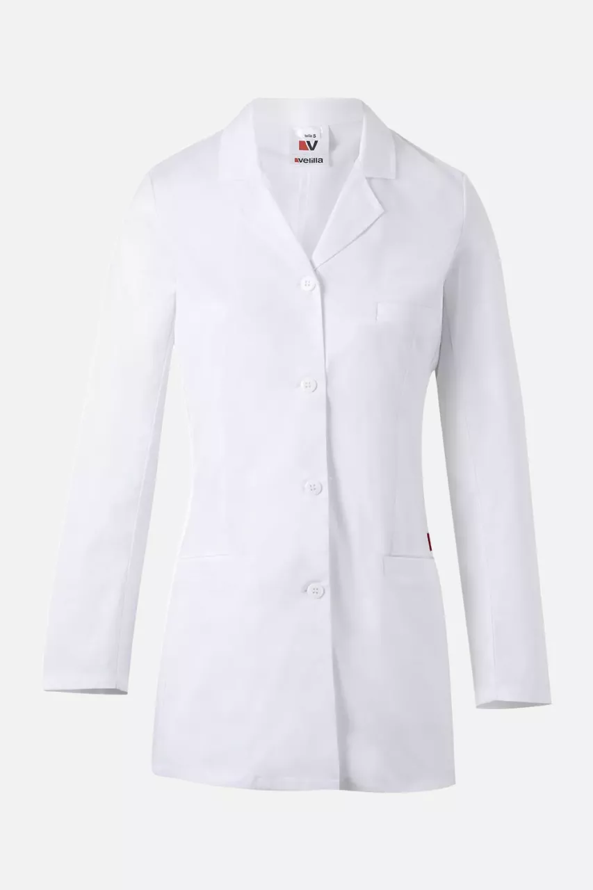 Velilla 539009S-07, Work Coat, White, image 1, gallery thumbnail