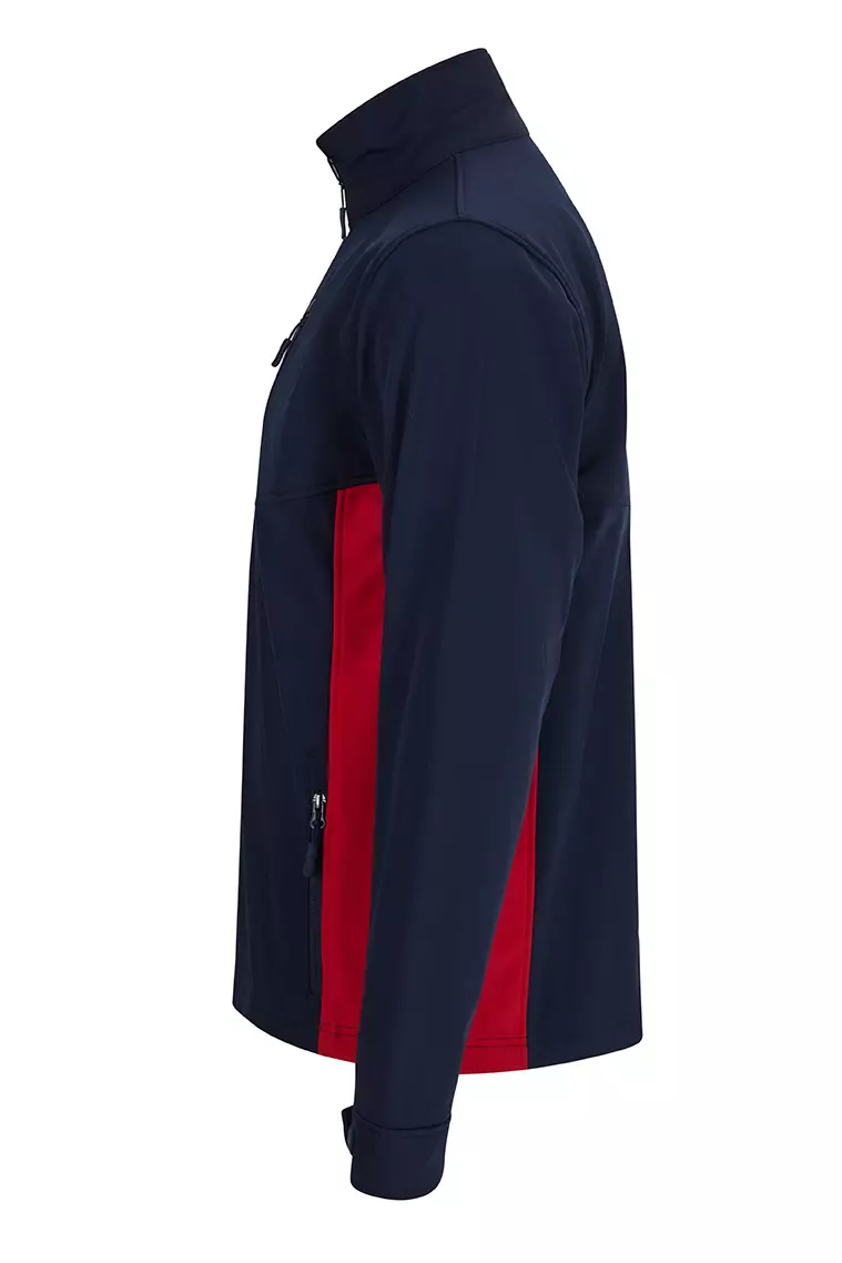 Velilla 106004-61-12, Work Jacket, Navy Blue/Red, image 6, gallery thumbnail